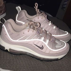 Pink gym shoes